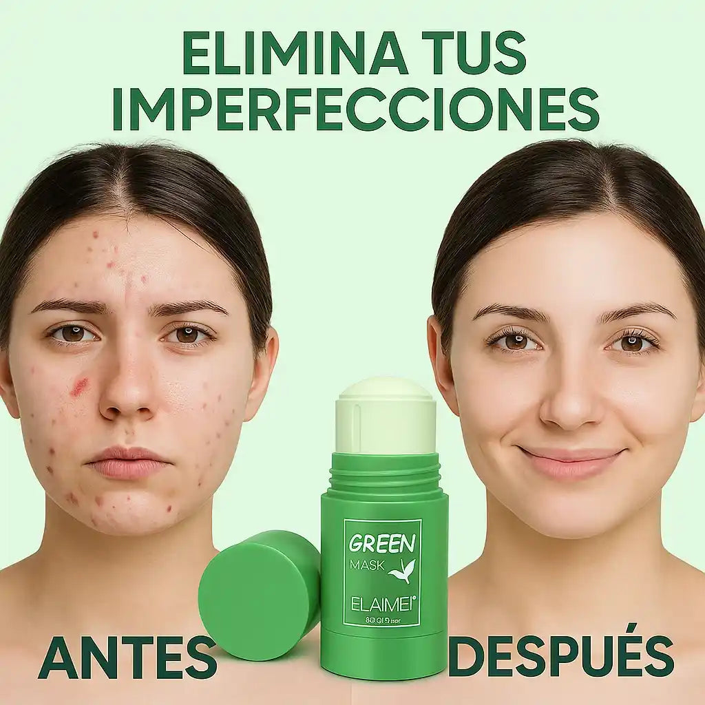 Green Mask: Adiós Granitos y Puntos Negros - Oferta 2x1