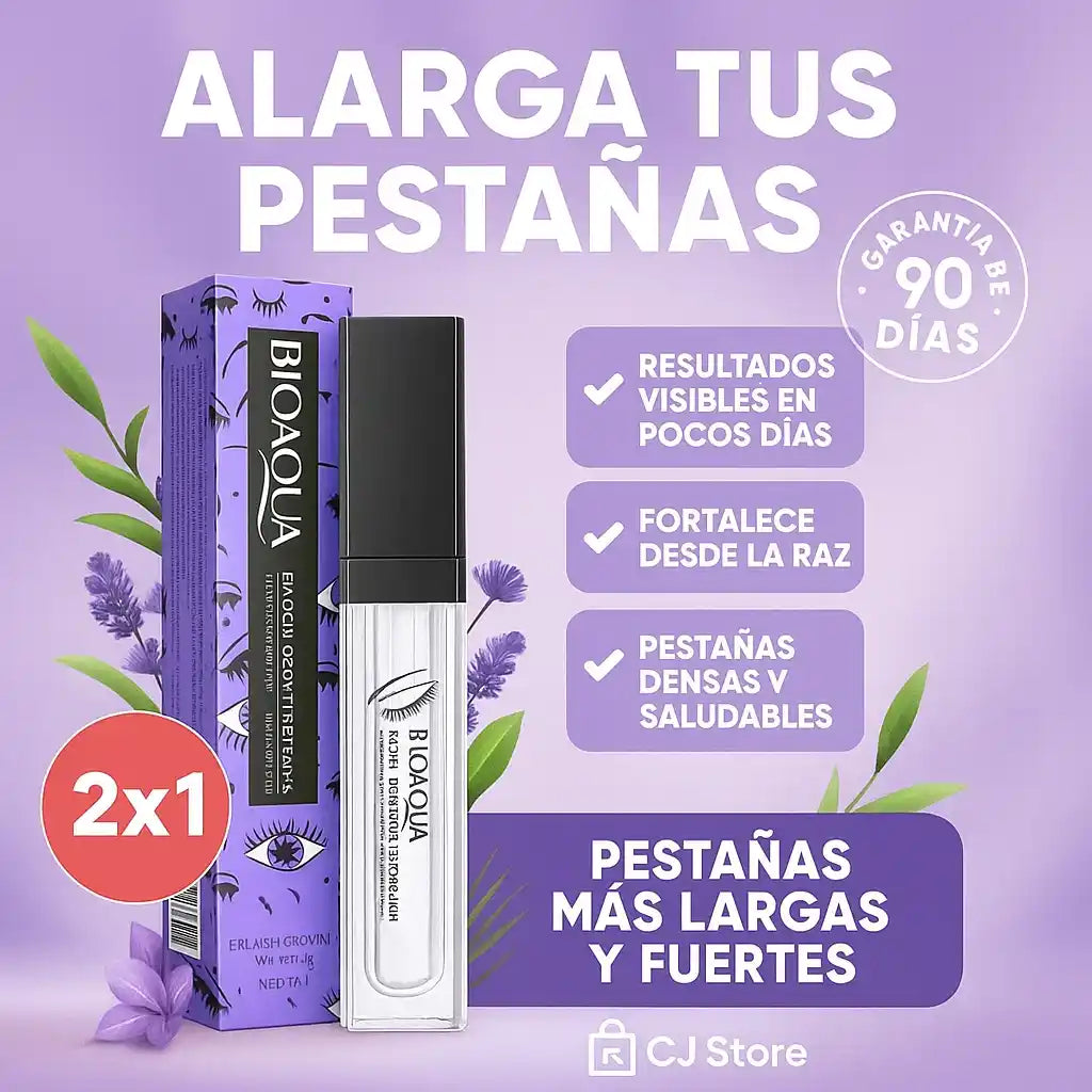 BIOAQUA - Serum Alargador de Pestañas - Oferta 2x1